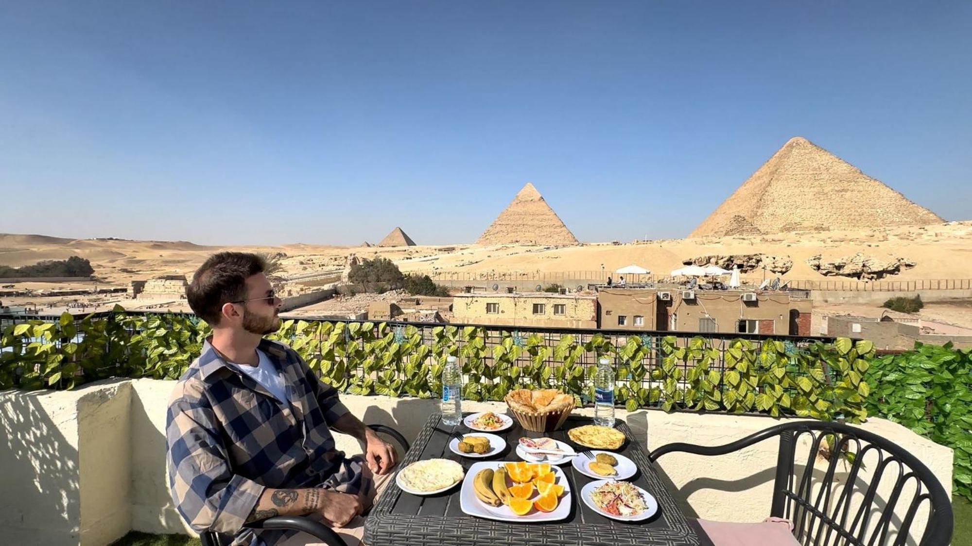Solima Pyramids View Kafret el-Gabal Exterior foto