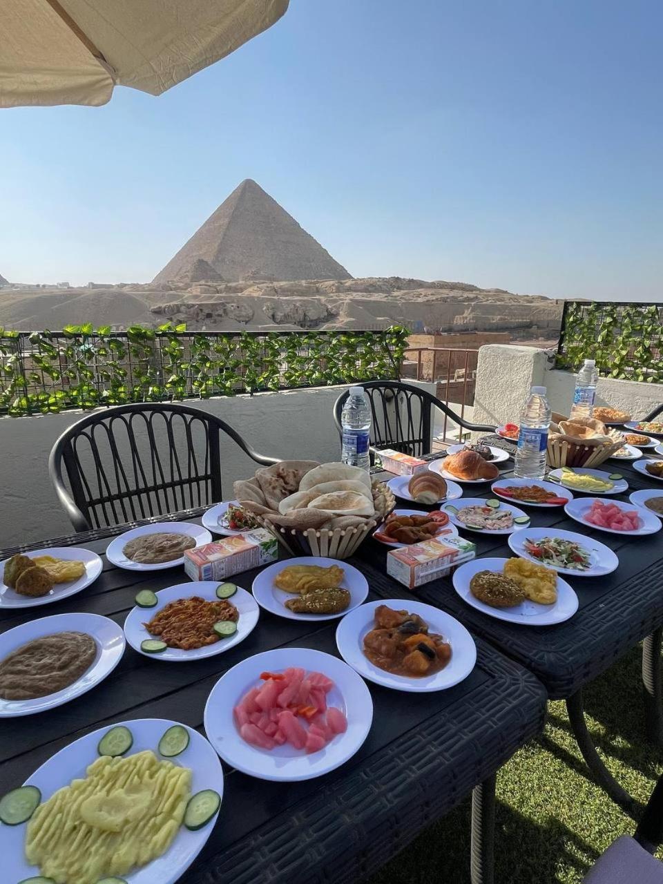 Solima Pyramids View Kafret el-Gabal Exterior foto