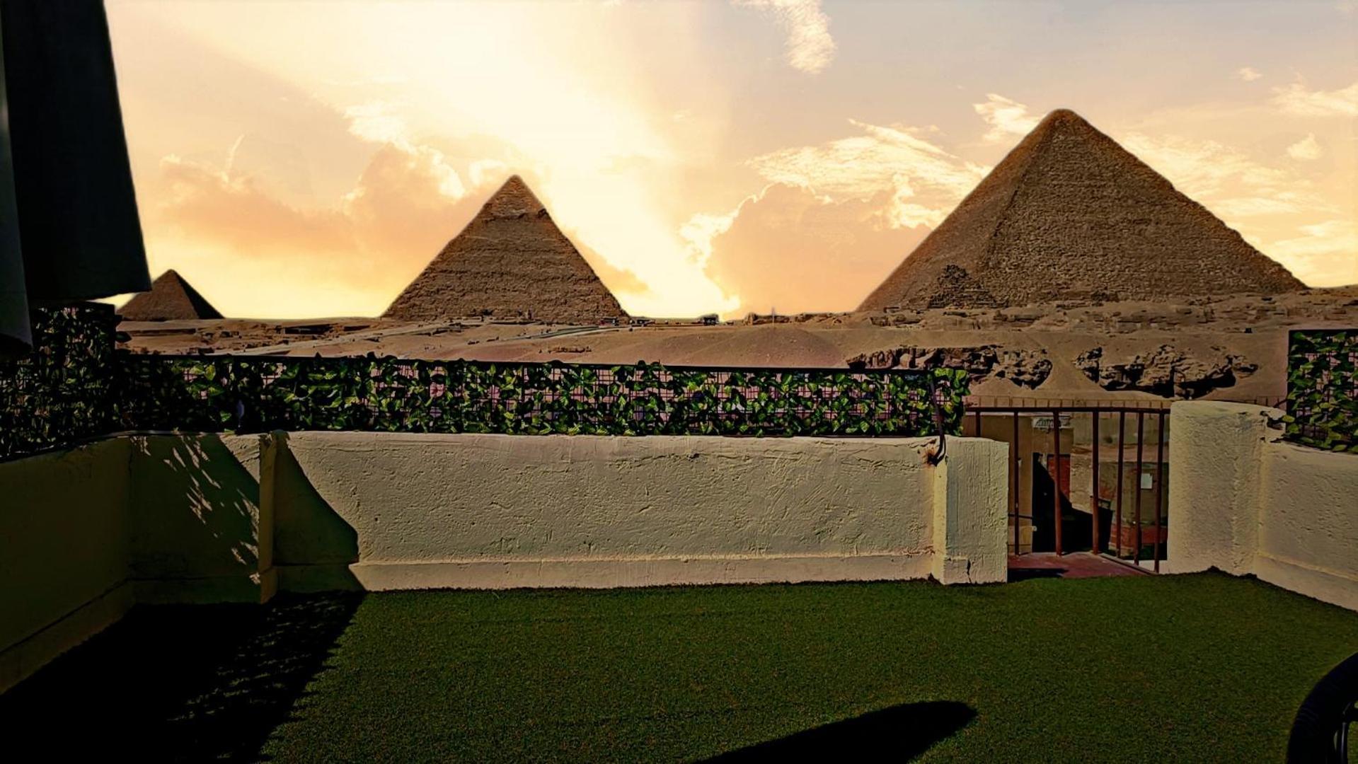 Solima Pyramids View Kafret el-Gabal Exterior foto