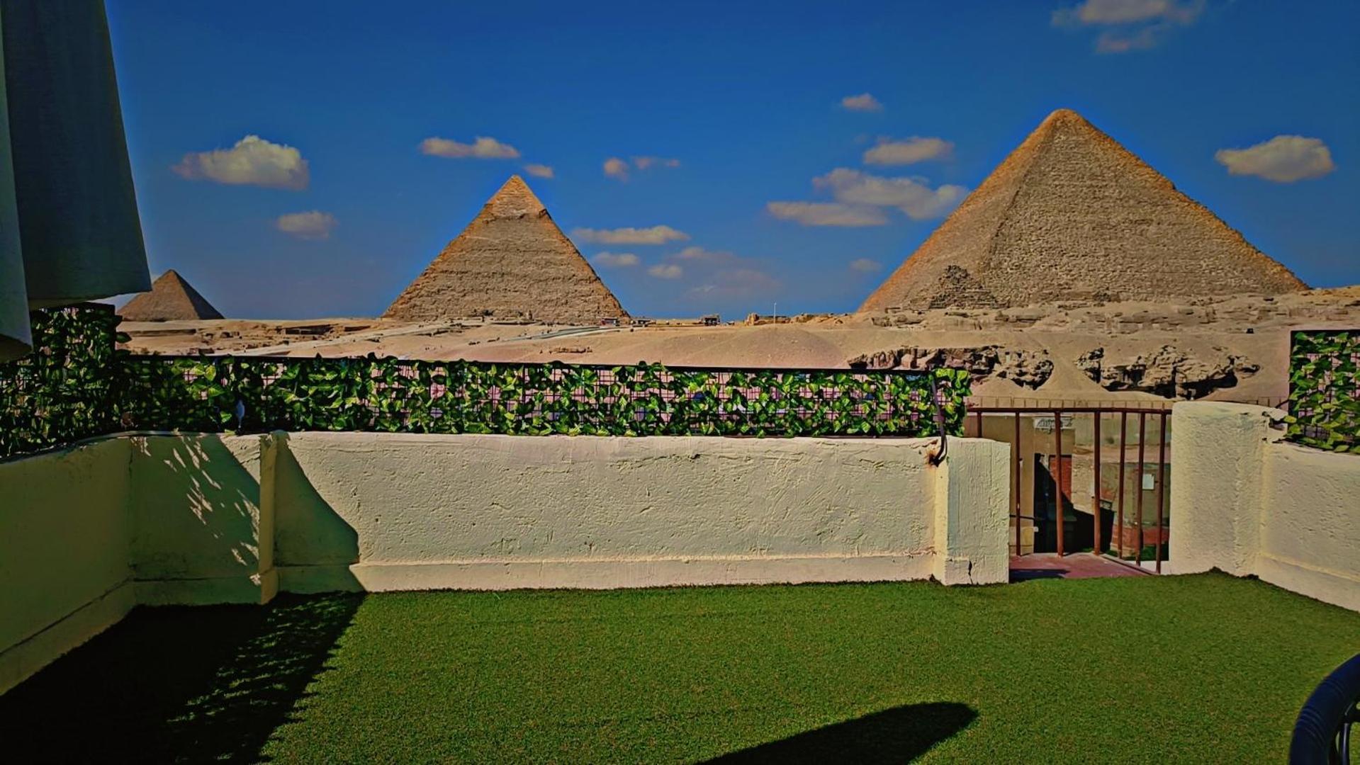 Solima Pyramids View Kafret el-Gabal Exterior foto