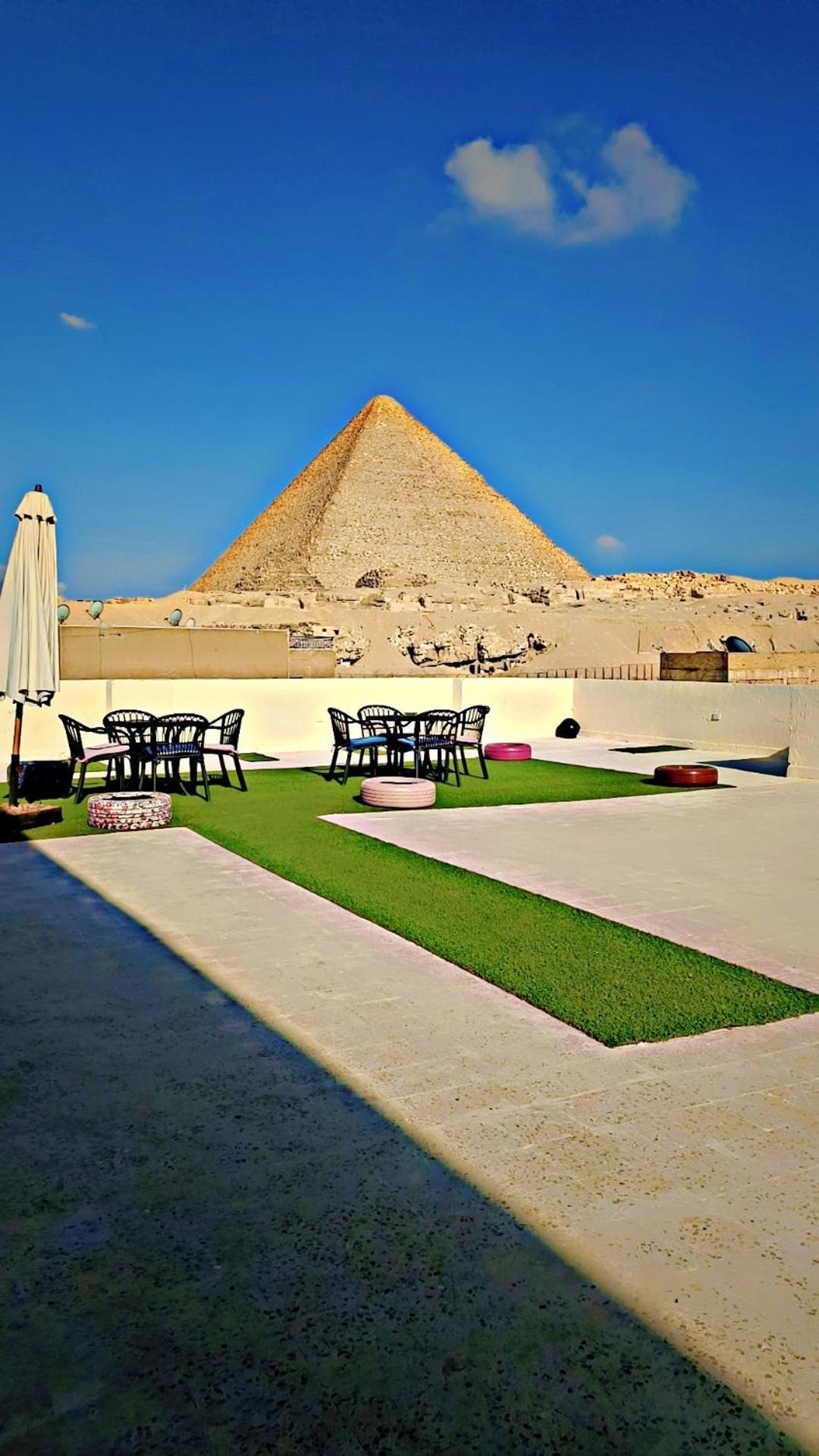 Solima Pyramids View Kafret el-Gabal Exterior foto