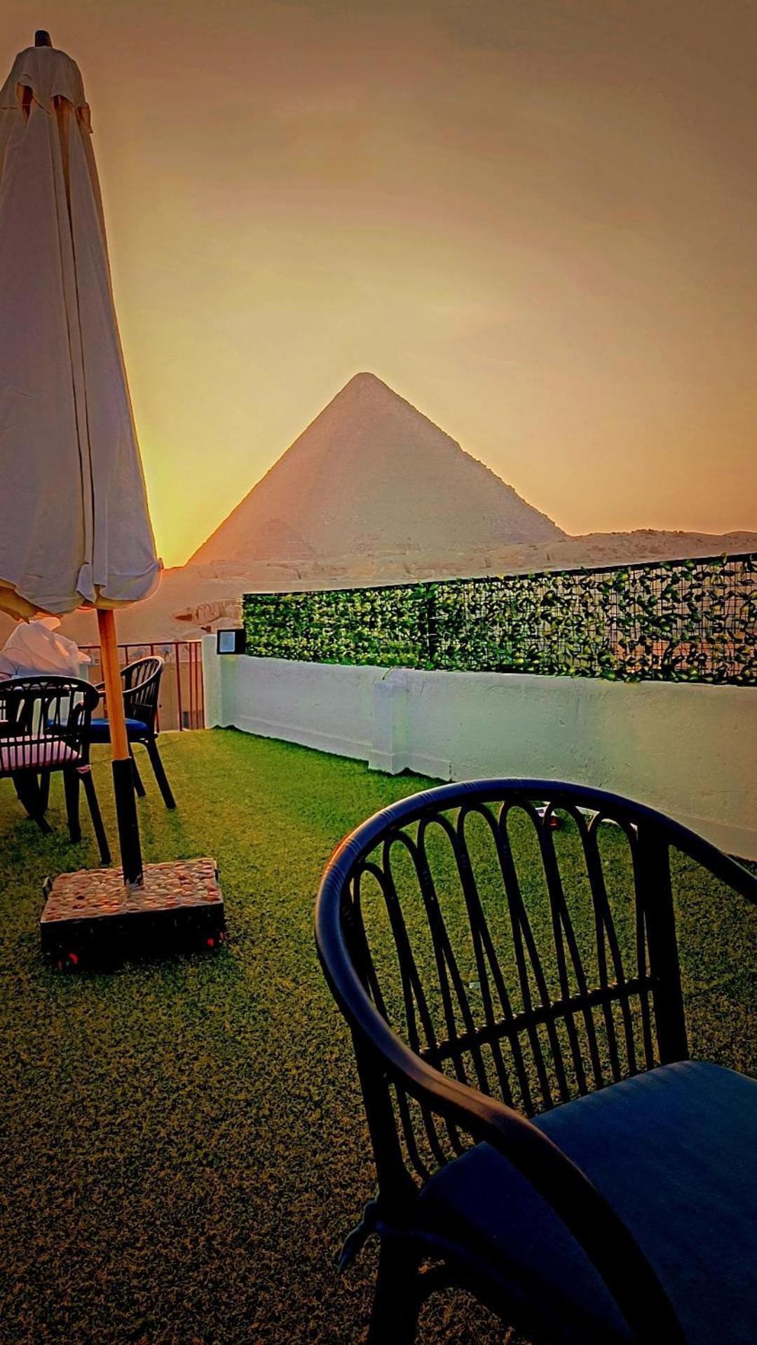 Solima Pyramids View Kafret el-Gabal Exterior foto