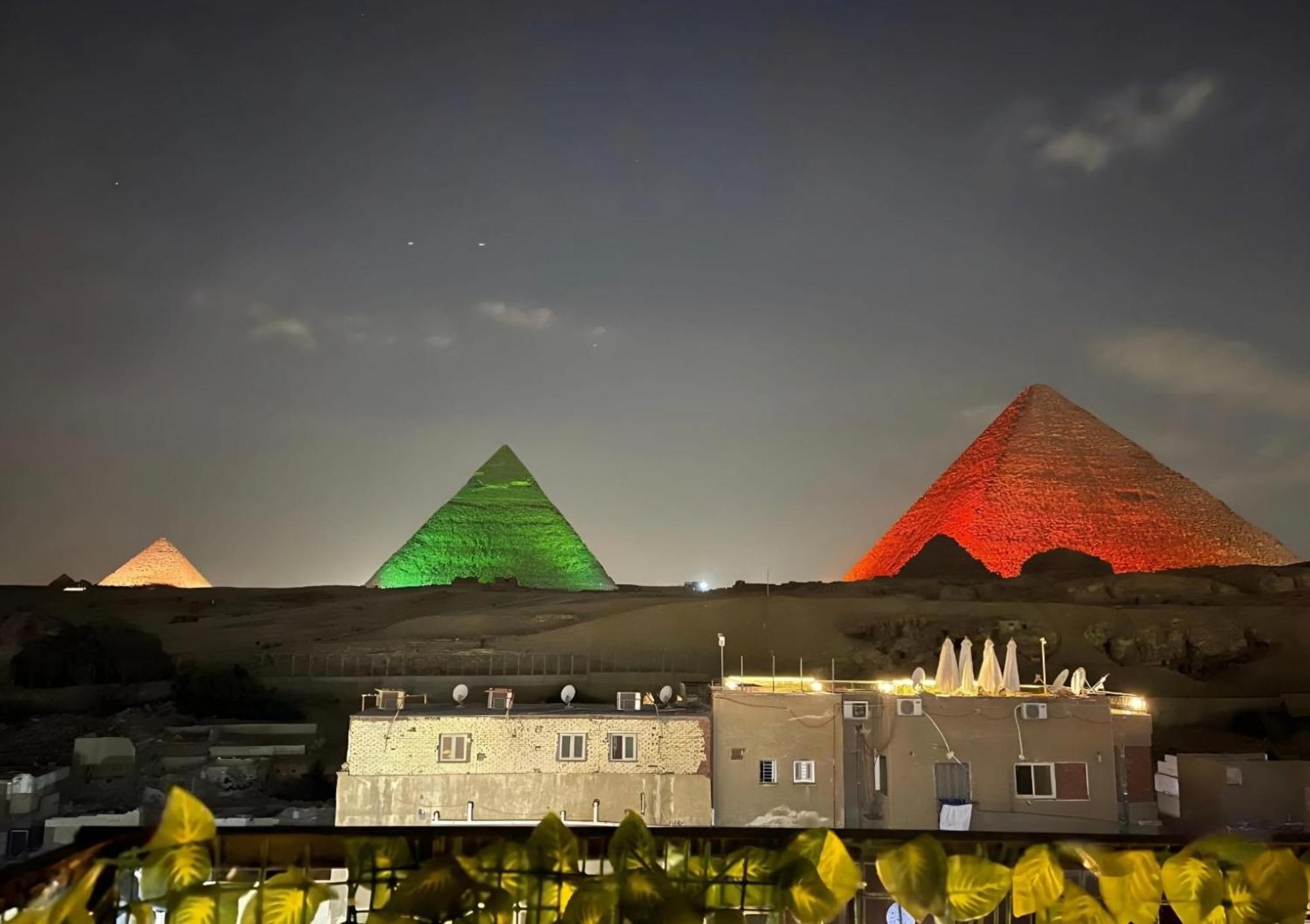 Solima Pyramids View Kafret el-Gabal Exterior foto
