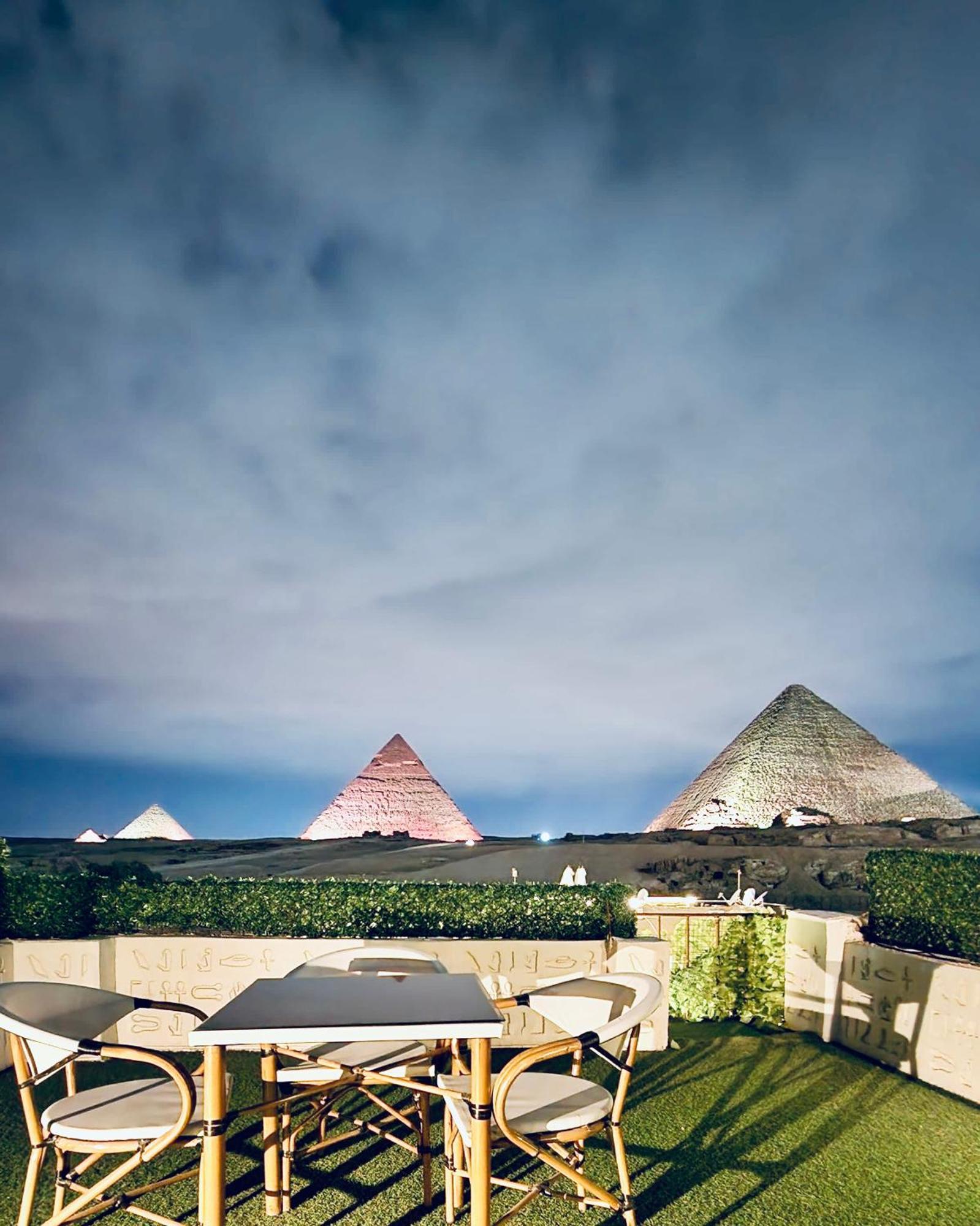 Solima Pyramids View Kafret el-Gabal Exterior foto