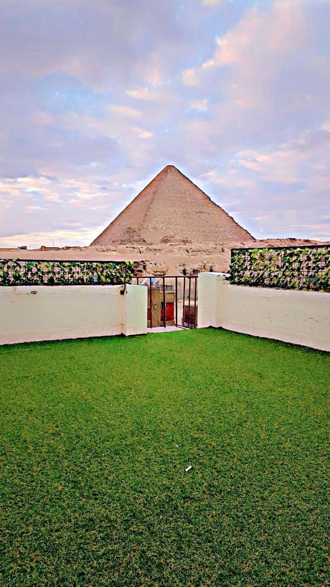 Solima Pyramids View Kafret el-Gabal Exterior foto
